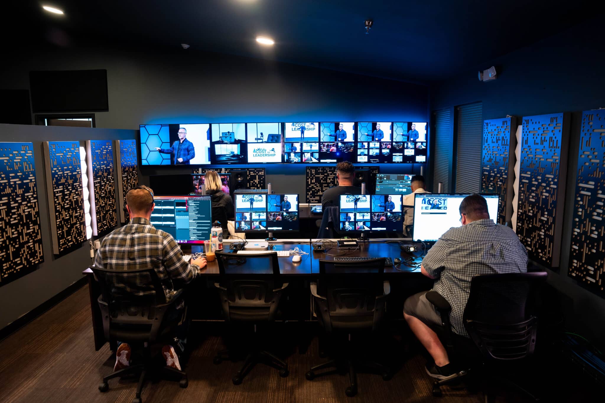 Experience Church Worship Center Control Room by Key Code Media