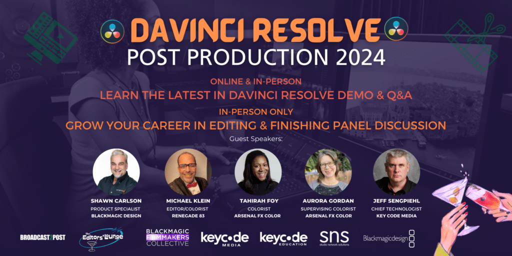 DaVinci Resolve Editor's Lounge