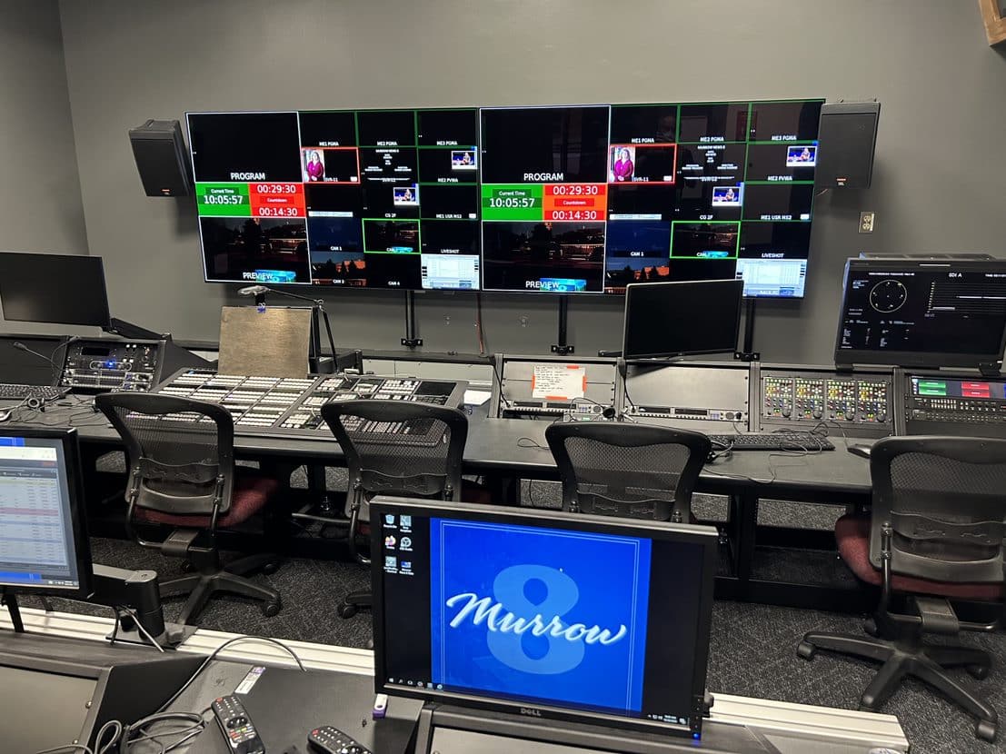 Ross Video 4K-Ready Video Production Control Room By Key Code Media