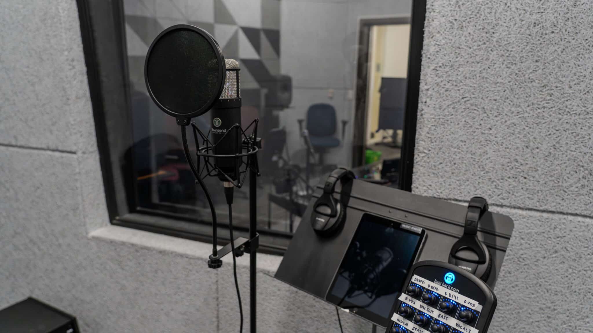 DSC00463 - Record Room ADR ROom at College of the Canyon integrated by key code media