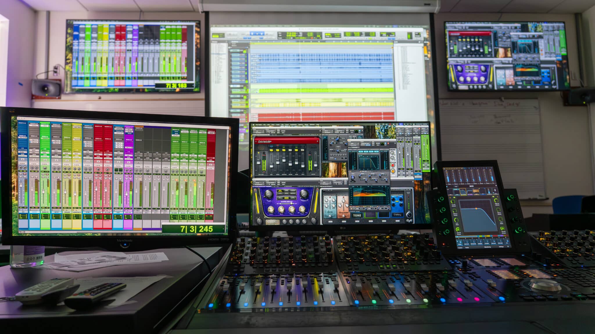 DSC00480 - Music Classroom with Avid S4 integrated by Key Code Media