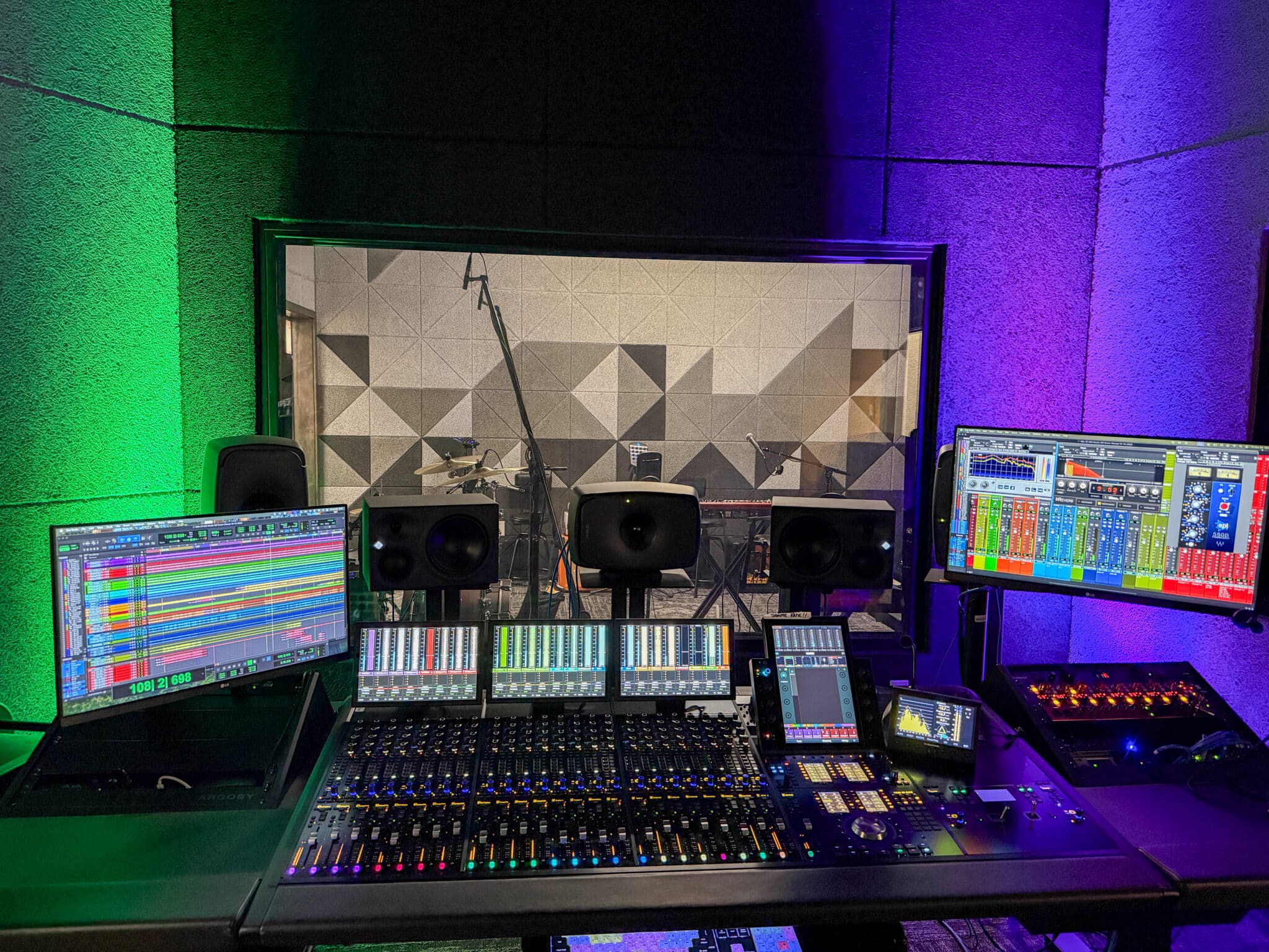 IMG_0982 - Wide Shot College of the Canyon Mix Room Avid S6 Installed by Key Code Media Systems Integrator