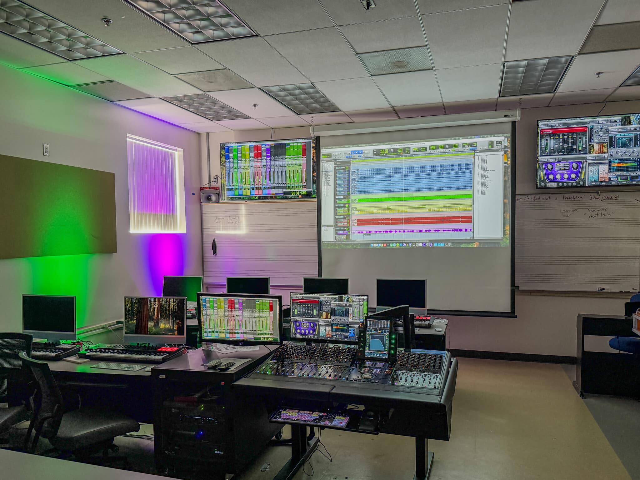 IMG_1015 - Wide Shot Classroom S4 Console installed by key code media