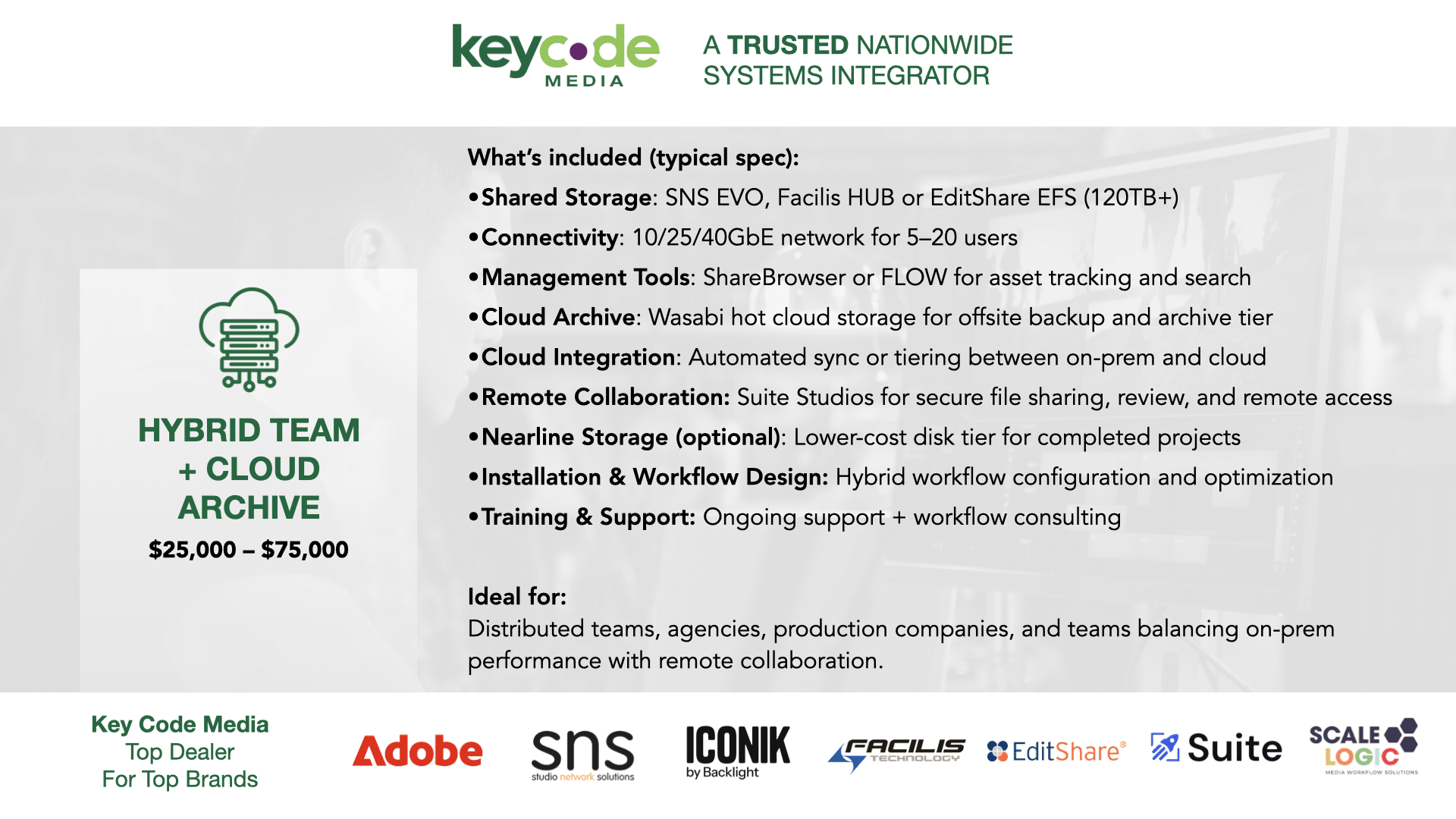 Shared Storage and Archive bundles by Key Code Media- Nationwide Systems Integrator.003